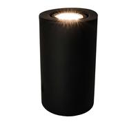Happy Homewares Matt Black GU10 Floor or Table Lamp Uplighter with Tilt Capability