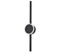 Happy Homewares Modern Designer LED Feature Wall Light with Round Base Plate and Stick