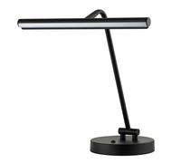 Happy Homewares Modern Picture Light Designed LED Black Desk Lamp with Touch Dimmer Button