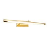Happy Homewares Polished Gold Wireless Rechargeable 5W Led Touch Dimmable Picture Wall Light