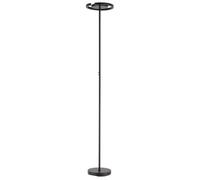 Happy Homewares Rgb And Cct Modern Led Floor Lamp In Matte Black With Remote Control