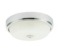 Happy Homewares Sensor IP44 Bathroom Ceiling Light in Chrome with Multi Functions
