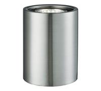 Happy Homewares Small and Contemporary Satin Chrome LED Table/Floor Lamp Uplighter