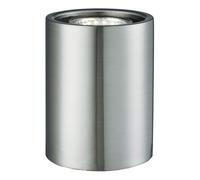 Happy Homewares Small and Contemporary Satin Chrome LED Table/Floor Lamp Uplighter