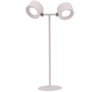 Happy Homewares Tall White LED Colour Changing Rechargeable Remote Control Table Lamp Happy Homewares White