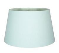 Traditional 14 Inch Duck Egg Linen Drum Table/Pendant Lampshade 60w Maximum | with Inner Cotton Fabric Lining | Reversible Gimbal by Happy Homewares