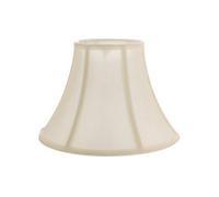 Happy Homewares Traditional Empire Shaped Small 8 Lamp Shade In Silky Cream Cotton Fabric