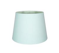 Happy Homewares Traditional Linen Fabric Drum Shade for Pendant & Lampshade in Duck Egg Blue | Size: 10 inches Happy Homewares Duck Egg Blue 10 inches