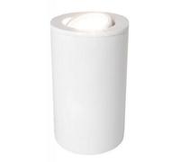 Happy Homewares White Gloss Gu10 Floor Or Table Lamp Uplighter With Tilt Capability