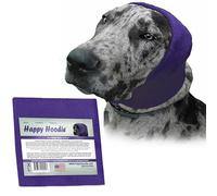 Happy Hoodie The Original Dog & Cat Calming Band - American Brand - Anxiety Relief/Noise Protection-Grooming-Thunder-Fireworks (X-Large, Purple) - Since 2008
