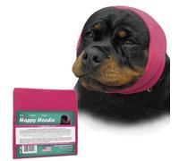 Happy Hoodie The Original Dog & Cat Calming Band, Anxiety Relief/Noise Protection-Grooming-Thunder-Fireworks (X-Large, Pink)