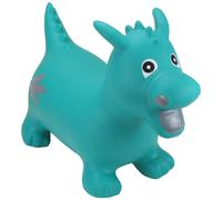 Happy Hopperz Green Dragon Inflatable Bouncy Animal Ride-On Toy