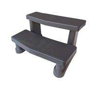 Happy Hot Tubs ESPRESSO Plastic Handi Steps FOR ROUND & SQ Hot Tubs