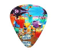 Happy Hour Guitar Pick 12 Picks Fashion Personalized Bass Pick Durable Electric Guitar Plectrums Instrument Accessories