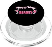 Happy Hour Heroes - Funny Drinking Squad Team PopSockets PopGrip for MagSafe