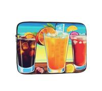 Happy Hour Laptop Case 12 inch, TSA Laptop Sleeve Shockproof Protective Notebook Case Water Resistant Computer Carrying Cover Briefcase Handbags Men Women Computer Bag