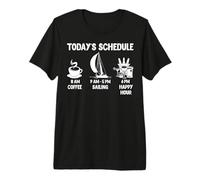 Happy Hour Sailing Gift - Funny Sailing Gift Premium T-Shirt