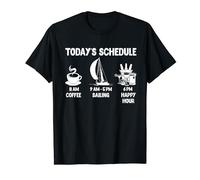 Happy Hour Sailing Gift - Funny Sailing Gift T-Shirt