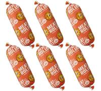 Happy Howie's Soft Meat Roll Treat - Soft Dog Food Rolls, High Protein, Natural Ingredients, for All Dogs, Made in USA - Turkey, 7 Oz (Pack of 6)