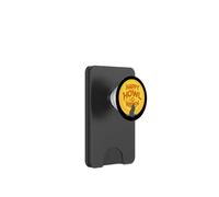 Happy Howl-O-Ween Wolf Howling Under A Full Moon October 31 PopSockets PopWallet for MagSafe