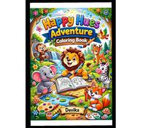 happy hues adventure coloring bool: A Practical Guide to Overthinking, Anxiety Relief, and Emotional Balance