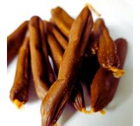 Happy Hugo Dog Treats, Pork & Beef Sausages, 100% British & Super-Tasty for the Ultimate Recall, Premium Grade, Grain-Free and Droolingly Delicious 200g
