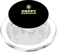 Happy humanist Atheist PopSockets PopGrip for MagSafe