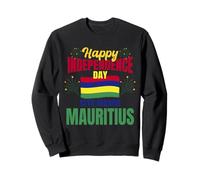 Happy Independence Day 12th March Mauritius Mauritian Pride Sweatshirt