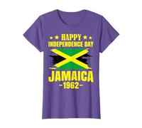 Happy Independence Day Jamaica 1962 Proud Jamaican Women T-Shirt
