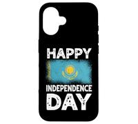 Happy Independence Day Kazakhstan Kazakh Statehood Case for iPhone 16