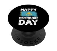 Happy Independence Day Kazakhstan Kazakh Statehood PopSockets Adhesive PopGrip