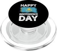 Happy Independence Day Kazakhstan Kazakh Statehood PopSockets PopGrip for MagSafe