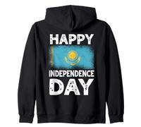 Happy Independence Day Kazakhstan Kazakh Statehood Zip Hoodie