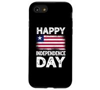 Happy Independence Day Liberia Liberian Flag Case for iPhone SE (2020) / 7 / 8