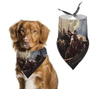 Happy Independence Day Pet Bandana Dogs Triangle Scarf Cats Handkerchief Puppy Costume