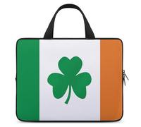 Happy Irish Holidays Laptop Bags Ultra-Thin, Lightweight & Waterproof 10inch Laptop Sleeve, Durable Neoprene Material, Portable Protective Computer Bag with Hand Strap