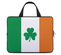 Happy Irish Holidays Laptop Bags Ultra-Thin, Lightweight & Waterproof 17inch Laptop Sleeve, Durable Neoprene Material, Portable Protective Computer Bag with Hand Strap