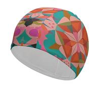 Happy Irish Holidays Left and Right Brain Women Adult Waterproof Swimming Cap Bathing Caps for Women, Long and Short Hair