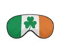 Happy Irish Holidays Sleep Mask with Adjustable Strap, Comfortable & Soft Eye Mask for Sleeping Light Blocking, Lightweight & Breathable Eye Cover for Men Women