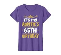 Happy It's My Auntie's 65th Birthday 1960 65 Years Old T-Shirt