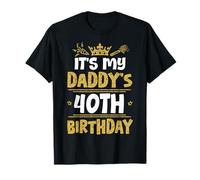Happy It's My Daddy's 40th Birthday 1985 40 Years Old T-Shirt