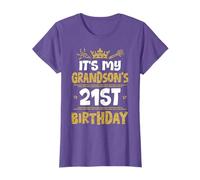 Happy It's My Grandson's 21st Birthday 2004 21 Years Old T-Shirt