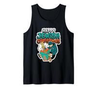 Happy Jewish Christmas Chinese Food Humor Noodles Takeout Tank Top