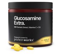 Happy Joints, High Strength Turmeric Extract & Glucosamine Joint Care Tablets, Added Vitamin D3 & C, Health Joints, Bones & Muscles, Vegan, 60 Tablets - Protein Works