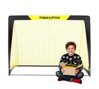 Happy Jump Portable Pop Up Football Goals Weatherproof Football Nets -3x22