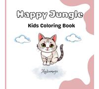 Happy Jungle: Kids Coloring Book