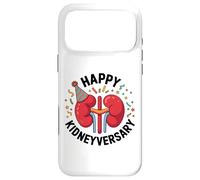 Happy Kidneyversary Funny Kidney Transplant Recipient Case for iPhone 17 Pro Max
