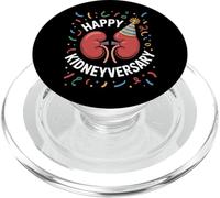 Happy Kidneyversary Renal Recovery Transplant Survivor PopSockets PopGrip for MagSafe
