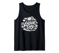 Happy Labor Day Hard Hat Construction Tank Top
