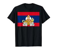 Happy Laos New Year Cool Laos Flag Graphic Songkran Festival Value Graphic T-Shirt